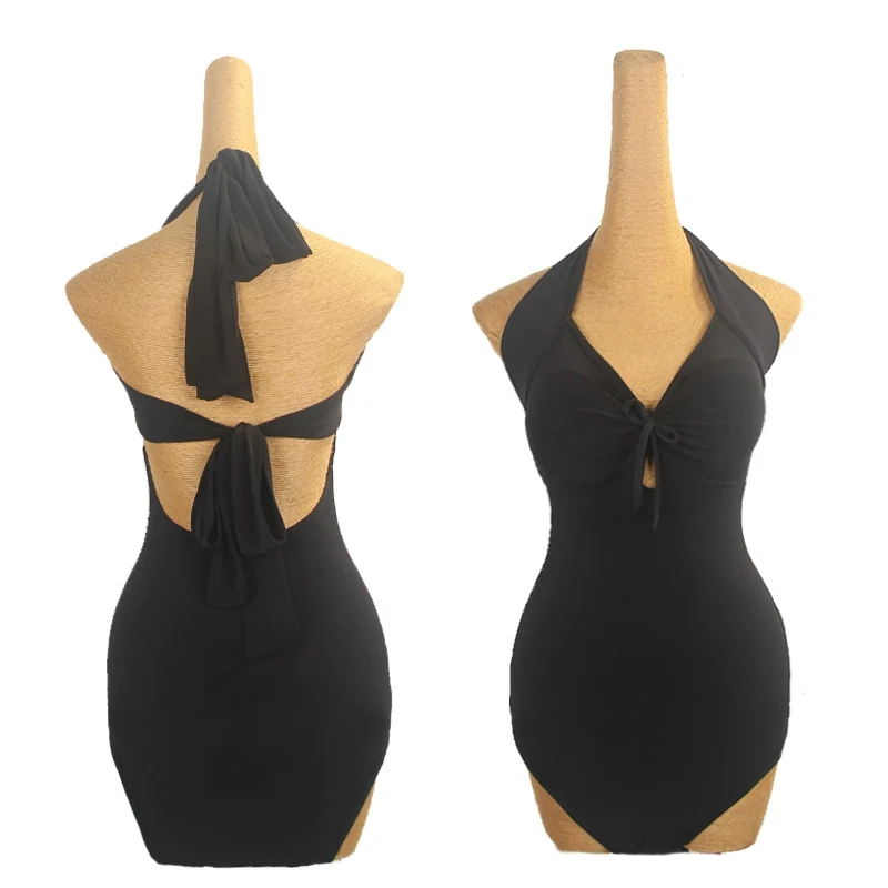 Halter Neck Latin Dance Tops Black Backless Leotards Women Adult Dance Wear Rumba Samba Ballroom Dance Practice Clothes DNV22021
Halter Neck Latin Dance Tops Black Backless Leotards Women Adult Dance Wear Rumba Samba Ballroom Dance Practice Clothes DNV22021