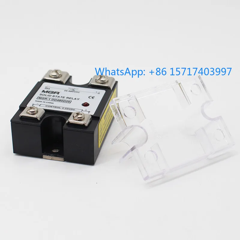 Твердотельное реле MGR-1 DD480D25, управление 40 DC, 480VDC, 60A, 8A
Твердотельное реле MGR-1 DD480D25, управление 40 DC, 480VDC, 60A, 8A
