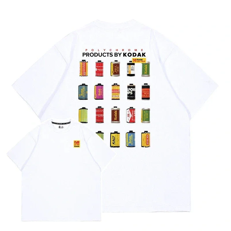 2025 Summer Men's fun movie print 100% pure cotton T-shirt Loose short-sleeved retro fashion clothing
2025 Summer Men's fun movie print 100% pure cotton T-shirt Loose short-sleeved retro fashion clothing