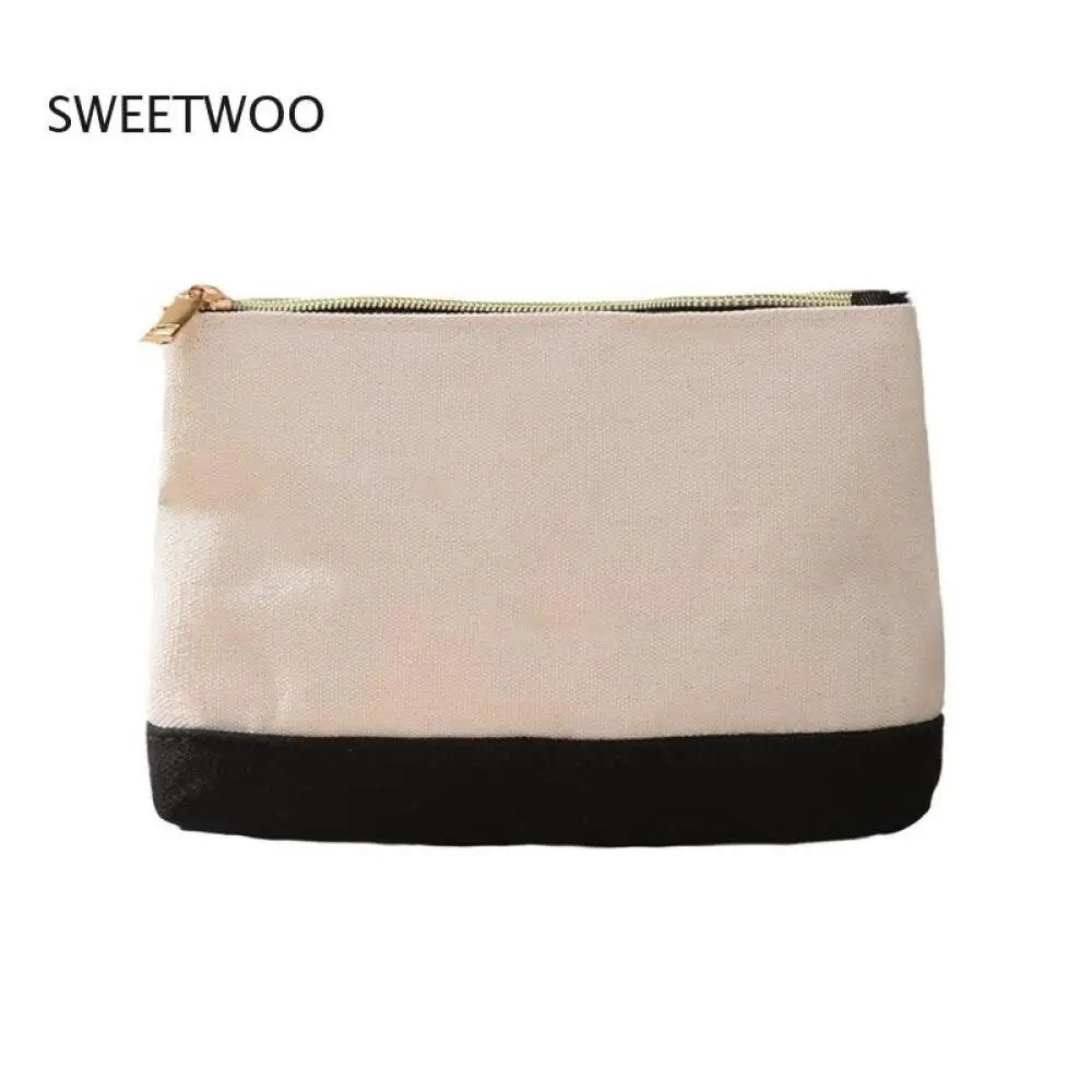 Color Block Canvas Cosmetic Bag, Zippered Travel Toiletry Organizer Pouch
Color Block Canvas Cosmetic Bag, Zippered Travel Toiletry Organizer Pouch