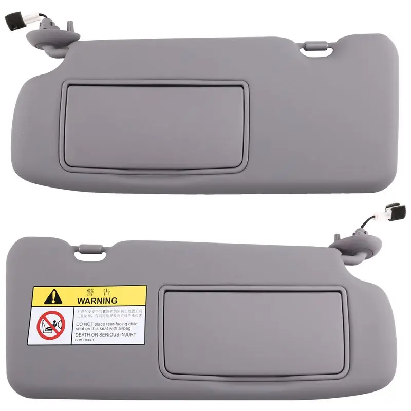 AB96-Sun Visor Gray 83230-TLY-H11ZB 83280-TLY-H11ZB For Honda CRV CR-V 2017-2021 W/Mirror Light Left Right
AB96-Sun Visor Gray 83230-TLY-H11ZB 83280-TLY-H11ZB For Honda CRV CR-V 2017-2021 W/Mirror Light Left Right