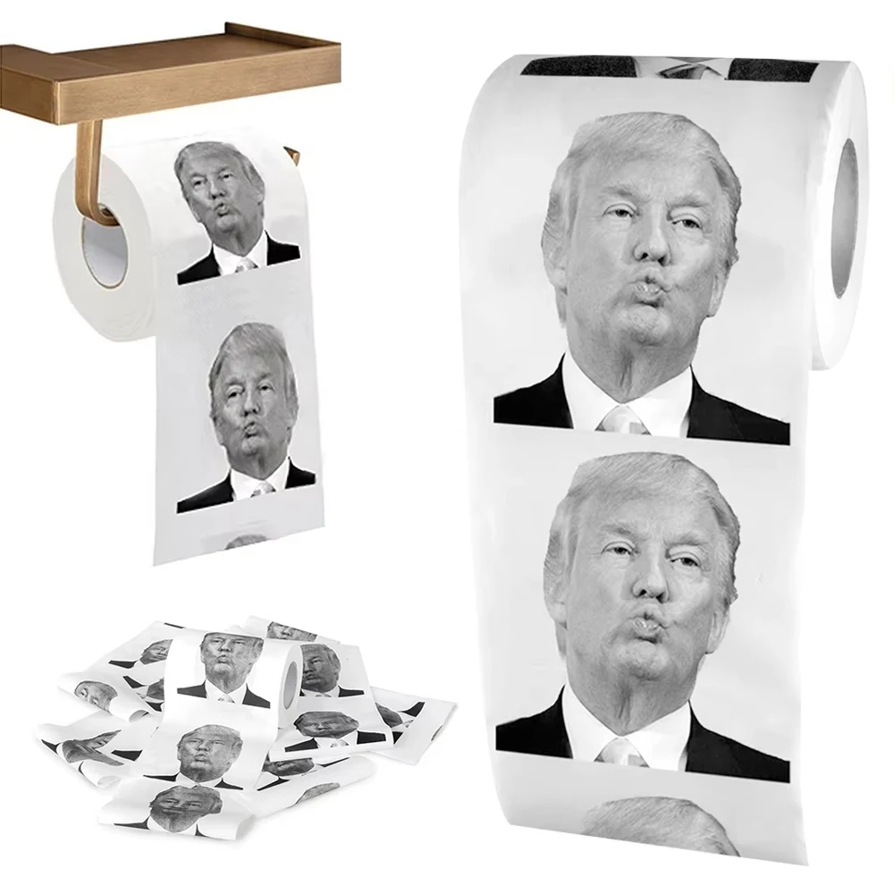 Rolling Paper Towel Creative Humor Toiletily Paper Pure Wood Pulp No Scaling Nontoxic Dustless Flexibility Bathroom Accessories
Rolling Paper Towel Creative Humor Toiletily Paper Pure Wood Pulp No Scaling Nontoxic Dustless Flexibility Bathroom Accessories