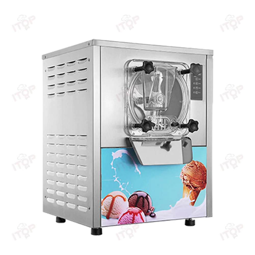 4.3L Professional Ice Cream Maker - Stainless Steel Tabletop Machine (16-20L/H Output, Commercial Grade, Easy Operation)
4.3L Professional Ice Cream Maker - Stainless Steel Tabletop Machine (16-20L/H Output, Commercial Grade, Easy Operation)