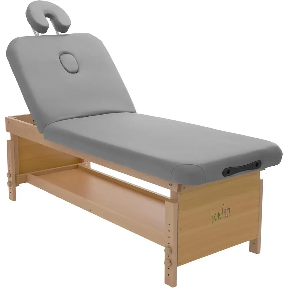 Massage Bed and Table in Gray for Aesthetic Relaxation
Massage Bed and Table in Gray for Aesthetic Relaxation