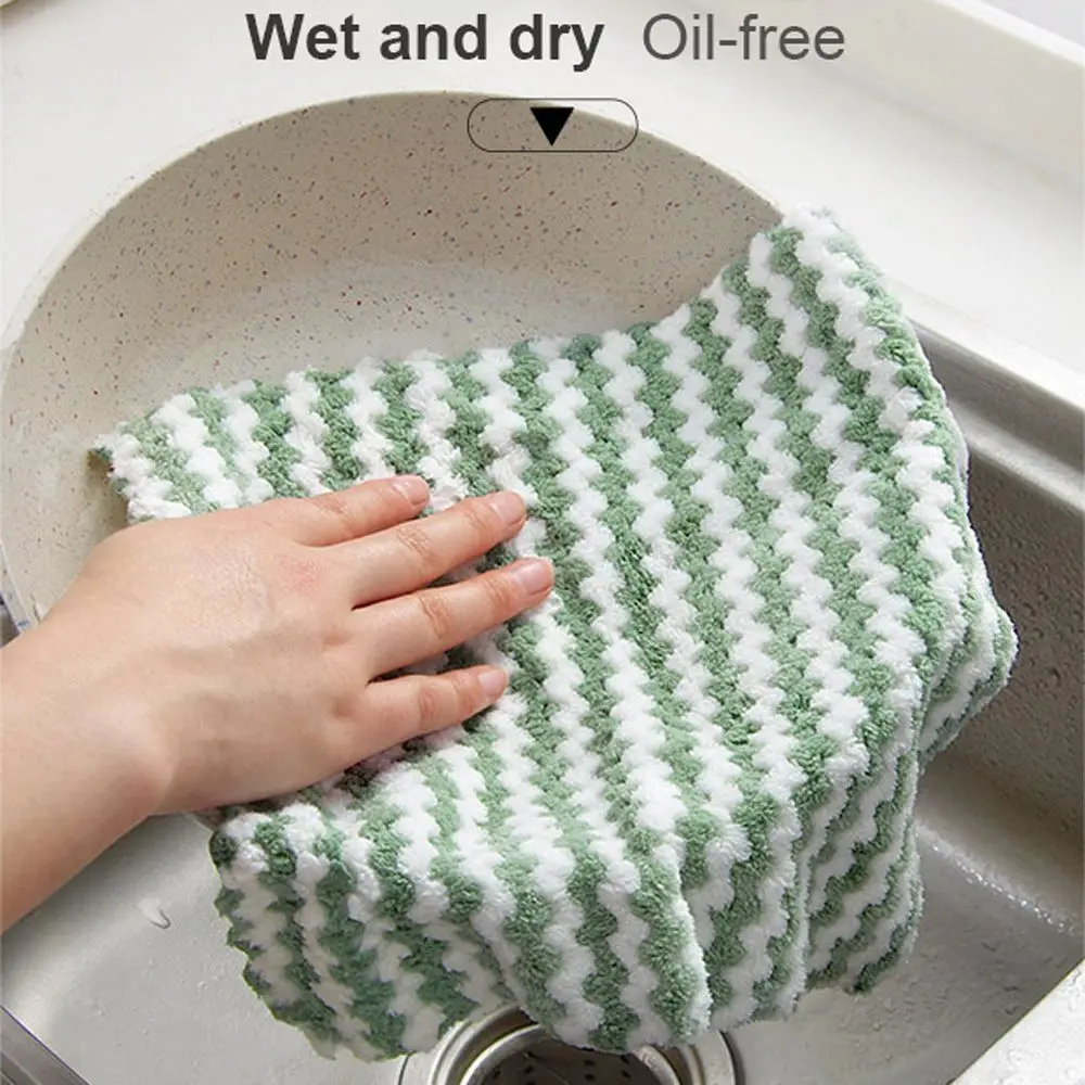 Super Absorbent Microfiber Microfiber Gadgets Kitchen Tool Coral Velvet Dish Towel Wiping Rag Wash Cloth Cleaning Cloth
Super Absorbent Microfiber Microfiber Gadgets Kitchen Tool Coral Velvet Dish Towel Wiping Rag Wash Cloth Cleaning Cloth