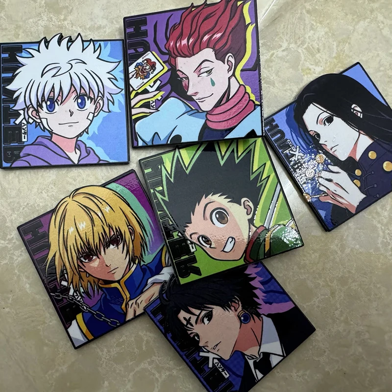 Hot Anime Hunter X Hunter Character Fridge Magnets - 6Pcs/Set With Hisoka & Gon Strong Vintage Magnets Home Decor Festival Gifts
Hot Anime Hunter X Hunter Character Fridge Magnets - 6Pcs/Set With Hisoka & Gon Strong Vintage Magnets Home Decor Festival Gifts