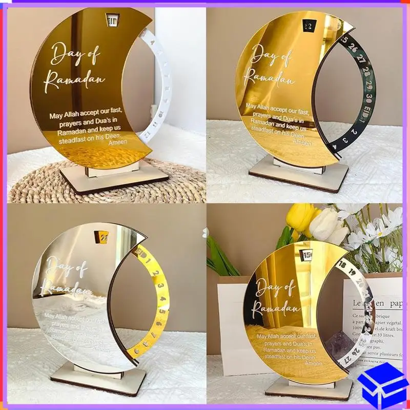 Reliable Ramadan Advent Calendar, Ramadan Advent Countdown Mubarak Acrylic Moon Ornament Ramadan Table Decoration Durable Easy I
Reliable Ramadan Advent Calendar, Ramadan Advent Countdown Mubarak Acrylic Moon Ornament Ramadan Table Decoration Durable Easy I