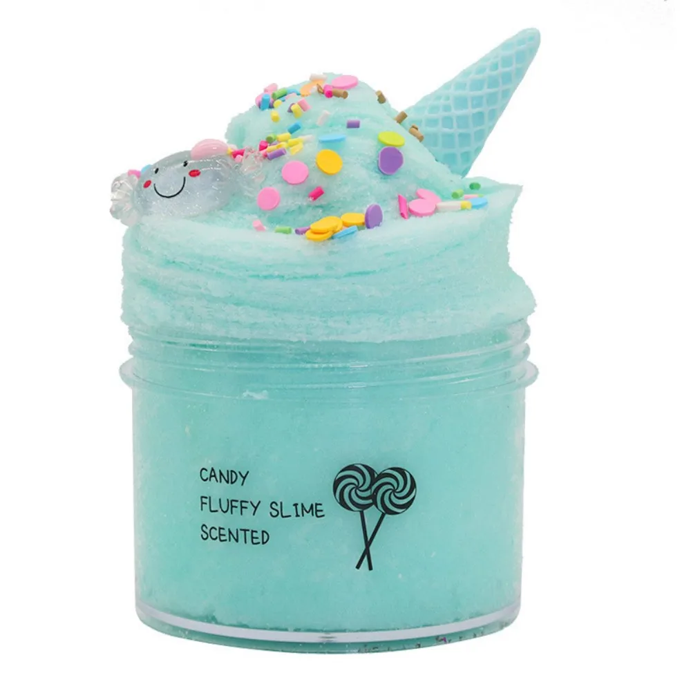 200ml Blue Ice Cream Cloud Slime, Scented Fluffy Slime with Candy Decorations
200ml Blue Ice Cream Cloud Slime, Scented Fluffy Slime with Candy Decorations