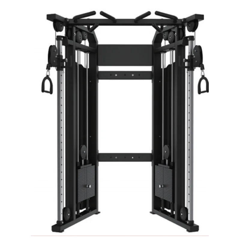 Smith Machine Plate Loaded Power Cage Squat Rack Dual Cable Crossover Machine Pull-Down Commercial Steel Home Gym System
Smith Machine Plate Loaded Power Cage Squat Rack Dual Cable Crossover Machine Pull-Down Commercial Steel Home Gym System