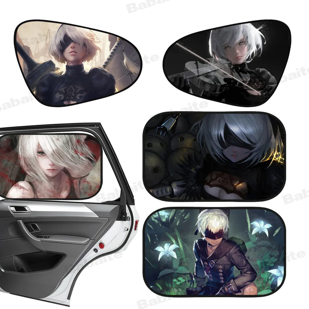 NieR Automata автомобильный солнцезащитный козырек с защитой от ультрафиолета, электростатическая адсорбция, солнцезащитный козырек на окно автомобиля для детей, универсальная автозанавеска
NieR Automata автомобильный солнцезащитный козырек с защитой от ультрафиолета, электростатическая адсорбция, солнцезащитный козырек на окно автомобиля для детей, универсальная автозанавеска