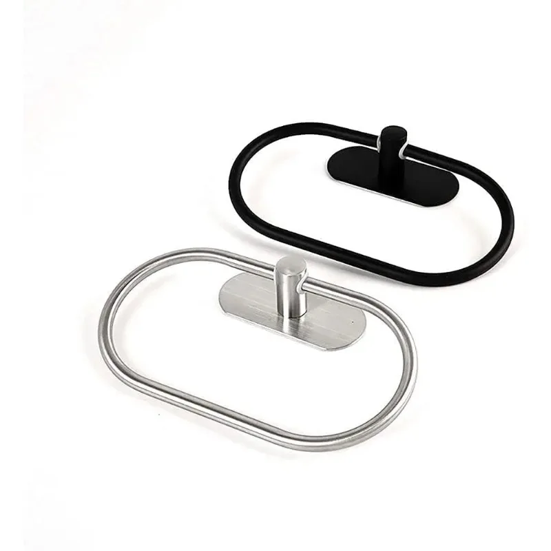 Single layer stainless steel towel rack self-adhesive bathroom towel rack hand towel rack ring kitchen can also be used
Single layer stainless steel towel rack self-adhesive bathroom towel rack hand towel rack ring kitchen can also be used