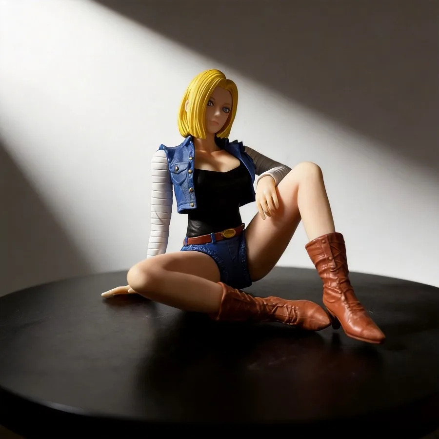 Android 18 Lazuli Figure Dragon Ball Super Saiyan GK Cowboy Outfit Sitting Pose Boxed Collectible Model 12cm
Android 18 Lazuli Figure Dragon Ball Super Saiyan GK Cowboy Outfit Sitting Pose Boxed Collectible Model 12cm