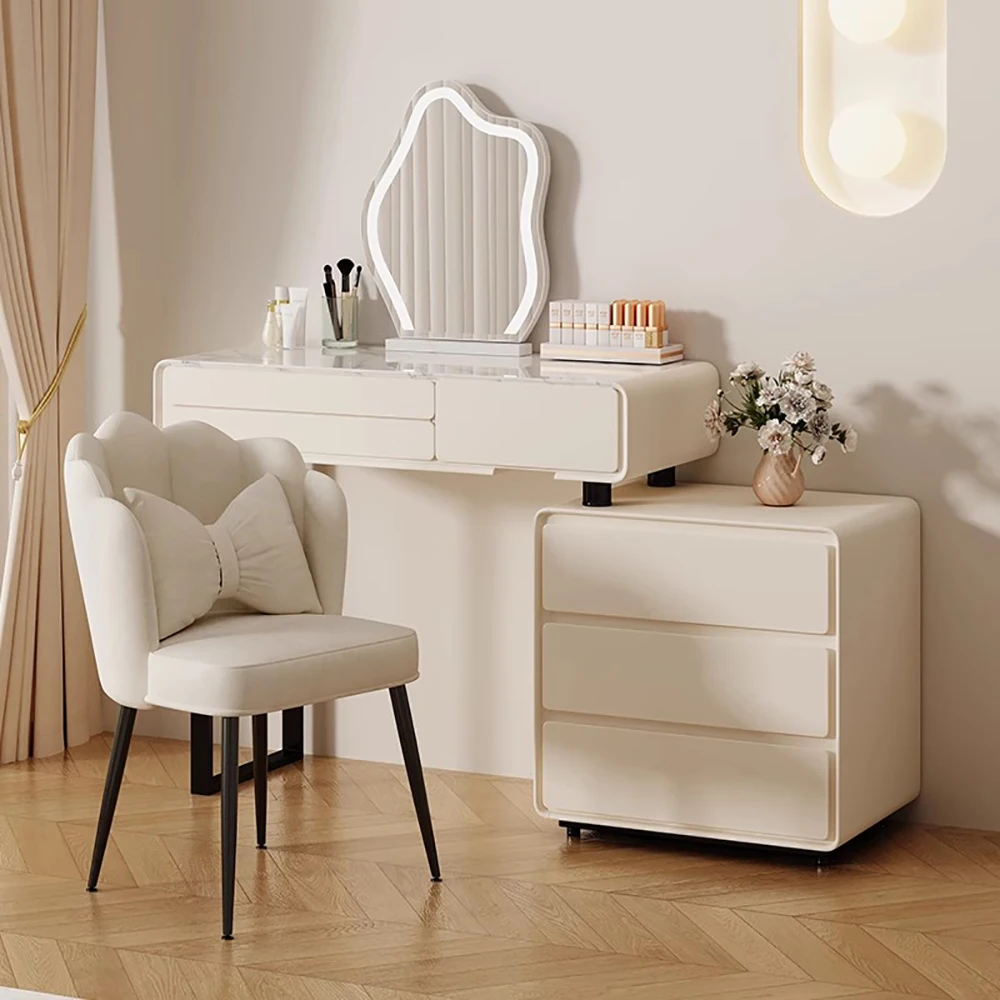 Simple Trendy Vanity Table Luxury Beauty Modern Nordic Vanity Table Unique European Coiffeuse De Chambre Bedroom Furniture
Simple Trendy Vanity Table Luxury Beauty Modern Nordic Vanity Table Unique European Coiffeuse De Chambre Bedroom Furniture