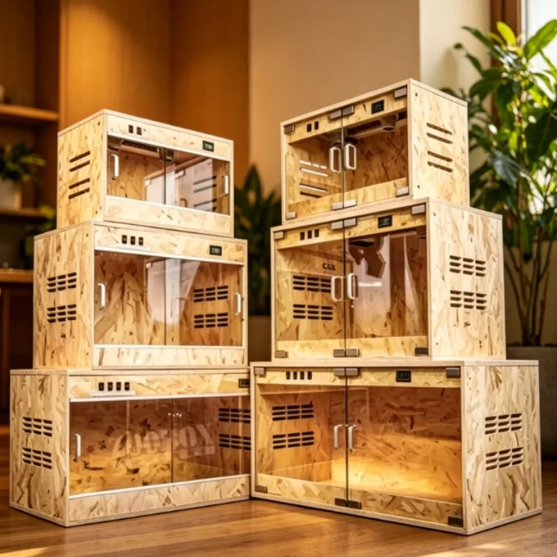 Portable Wooden Reptile Enclosure Glass Terrarium Habitat Cage For Amphibians Rainforest Reptiles With Ventilation Safe Eco
Portable Wooden Reptile Enclosure Glass Terrarium Habitat Cage For Amphibians Rainforest Reptiles With Ventilation Safe Eco