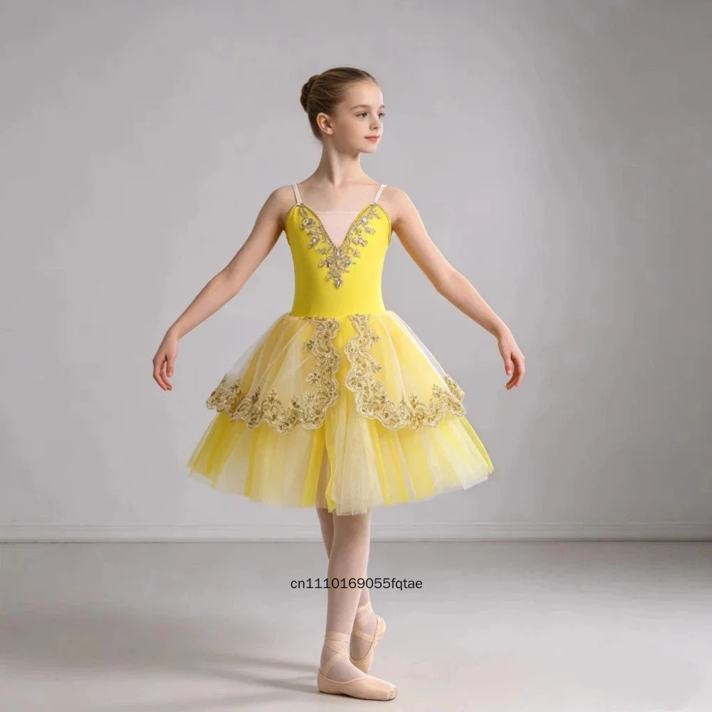 Kids White Ballet Tutu Dress Girls Fluffy Tulle Puffy Skirt Professional Dance Competition Costume Stage Performance Outfit
Kids White Ballet Tutu Dress Girls Fluffy Tulle Puffy Skirt Professional Dance Competition Costume Stage Performance Outfit