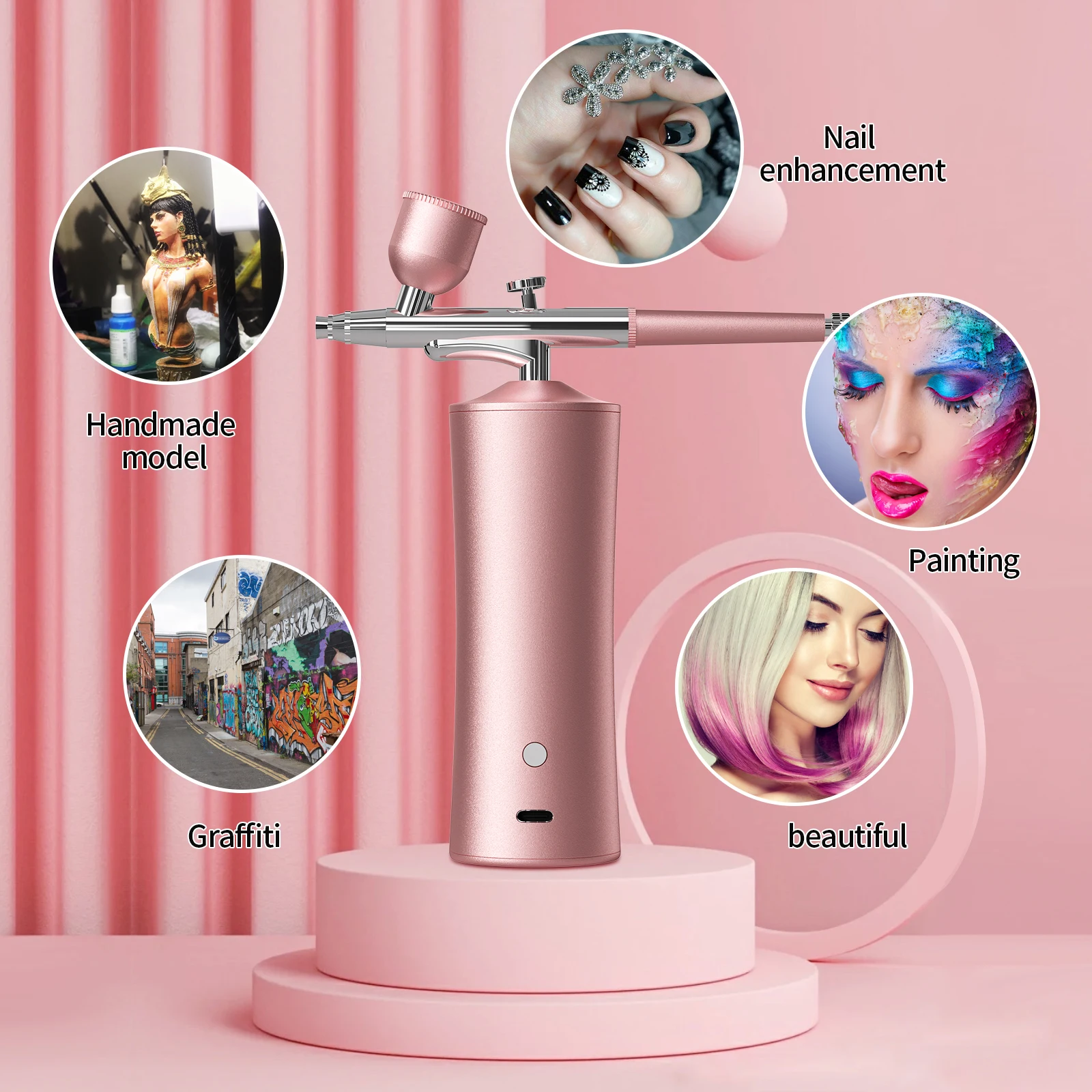 High Pressure Nano Oxygen Injector Multifunctional Household Spray Enters The Portable Oxygen Injection Instrument For Spraying
High Pressure Nano Oxygen Injector Multifunctional Household Spray Enters The Portable Oxygen Injection Instrument For Spraying