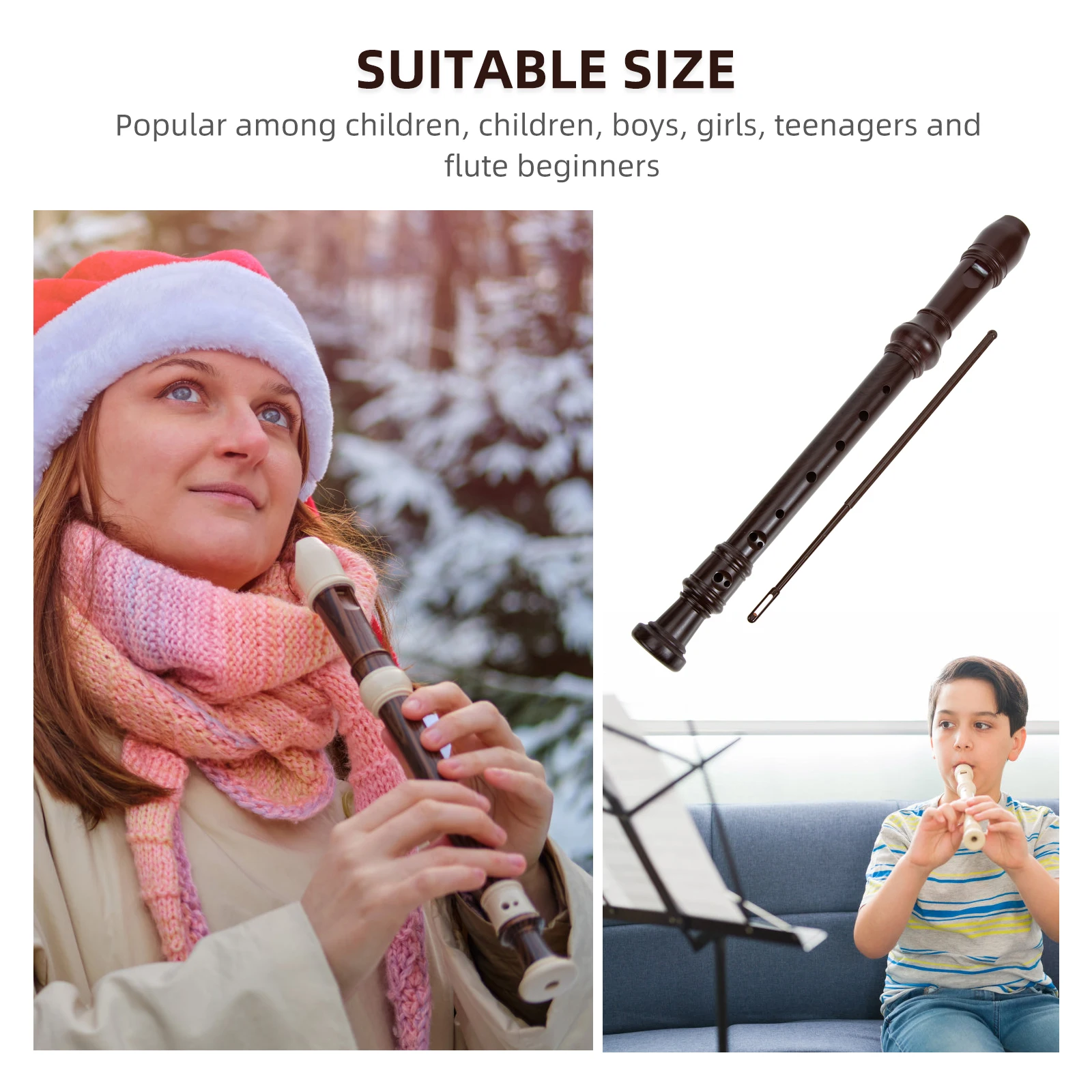 Treble Flute Kids Musical Teaching Aid High Pitch Clarinet for Beginner Plastic Car Child
Treble Flute Kids Musical Teaching Aid High Pitch Clarinet for Beginner Plastic Car Child