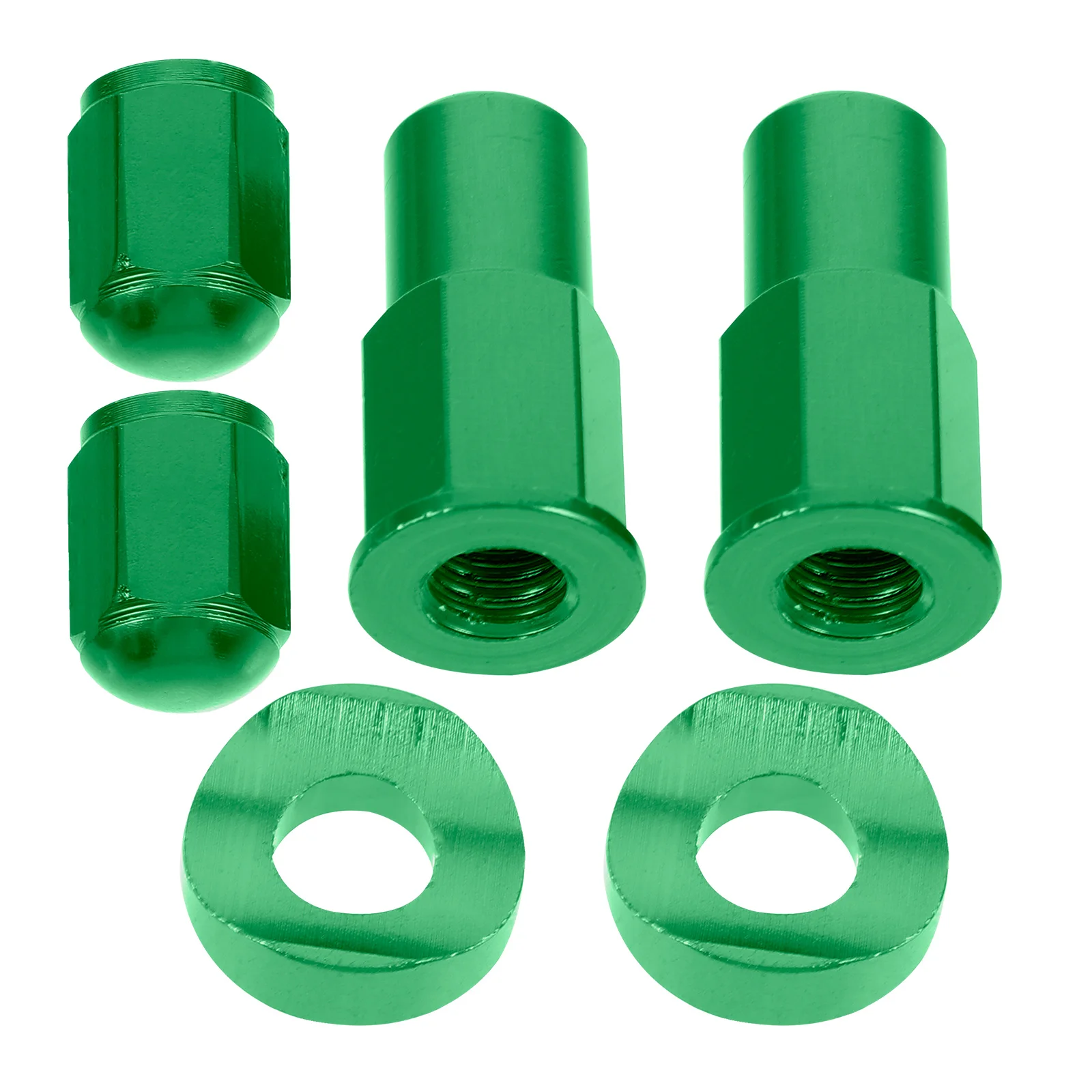 CNC Aluminum Alloy Valve Stem Cap Kit for Motorbike Car ATV Tire Caps Replacement Durable Lightweight Anti Rust
CNC Aluminum Alloy Valve Stem Cap Kit for Motorbike Car ATV Tire Caps Replacement Durable Lightweight Anti Rust