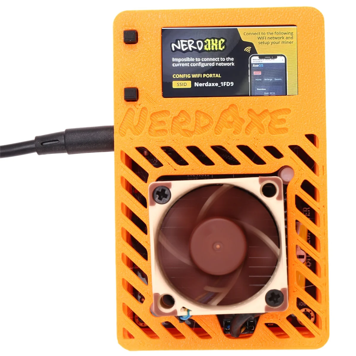 A69F-NerdAxe Miner 500Gh/S BM1366 ASIC Nerdminer Bitaxe BTC Miner Super Silent Fan Open Source Lottery Miner UK PLUG
A69F-NerdAxe Miner 500Gh/S BM1366 ASIC Nerdminer Bitaxe BTC Miner Super Silent Fan Open Source Lottery Miner UK PLUG
