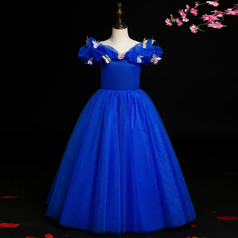 Royal Blue Simple Evening Dress Boat Neck Zipper Back Floor-Length Short Sleeves Ball Gown New Party Flower Girl Dresses B1830
Royal Blue Simple Evening Dress Boat Neck Zipper Back Floor-Length Short Sleeves Ball Gown New Party Flower Girl Dresses B1830