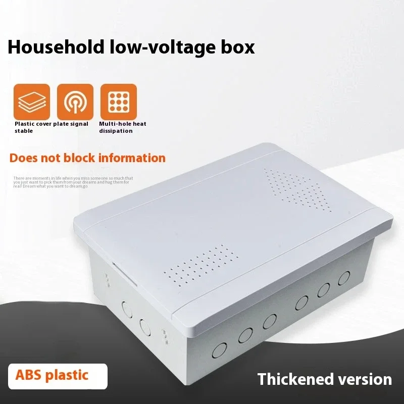 Household Large Size Multimedia Information Box Fiber-Optic Inlet Weak Current Distribution Box 400*300 for Home Networking
Household Large Size Multimedia Information Box Fiber-Optic Inlet Weak Current Distribution Box 400*300 for Home Networking