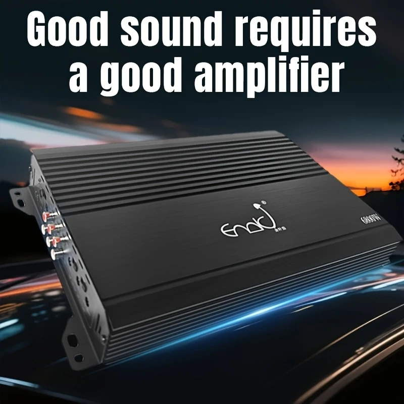 Full frequencyA/BCar audio amplifier,4Channel,12VCar amplifier,Car Stereo Speaker Amplifier,Good sound quality,High Performance。
Full frequencyA/BCar audio amplifier,4Channel,12VCar amplifier,Car Stereo Speaker Amplifier,Good sound quality,High Performance。
