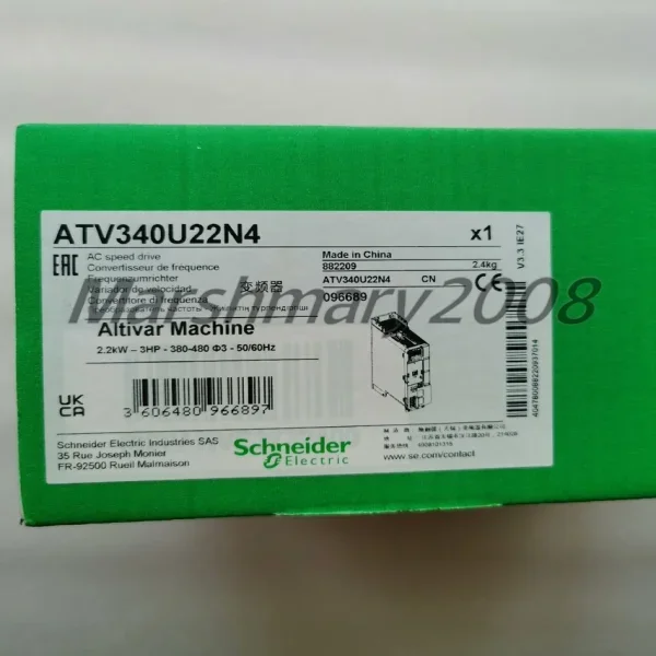 2026 1 Pc Atv340u22n4 Brand New Original Spot Plc
2026 1 Pc Atv340u22n4 Brand New Original Spot Plc