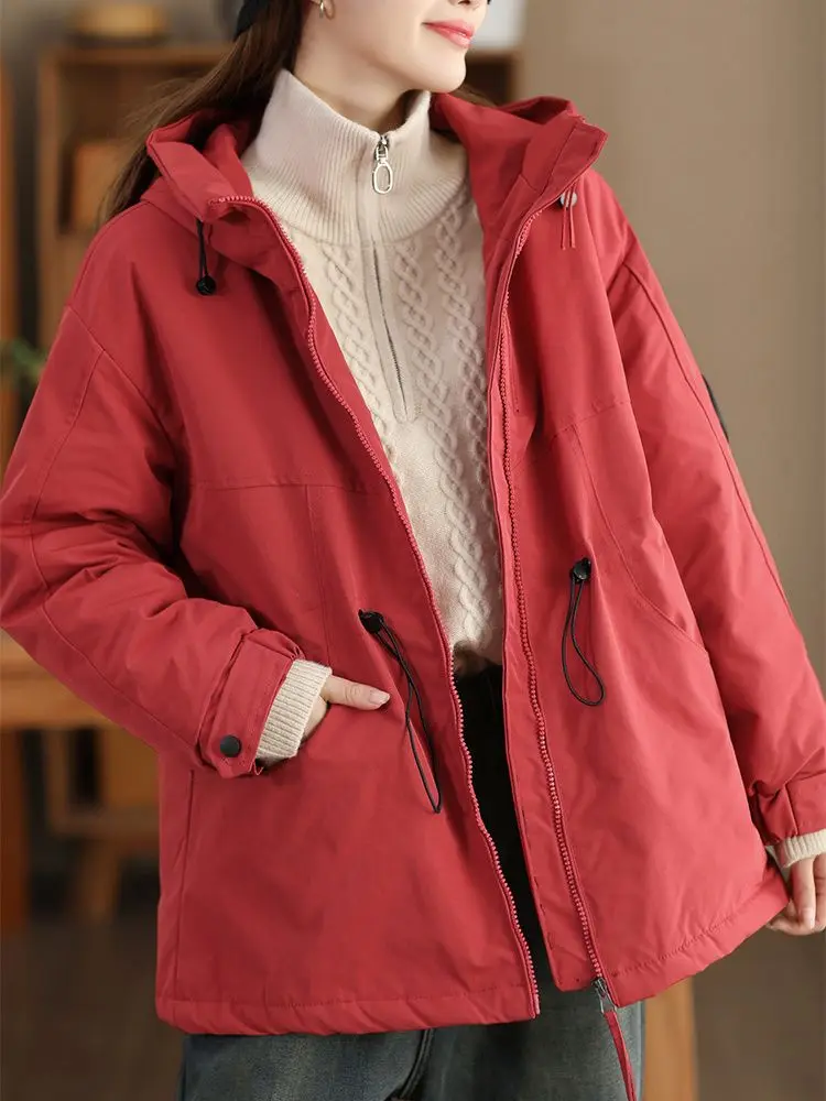 Thiened Fce Lined Winter Jaet for Men And Women Outdoor Spor Windproof Coat with Hood Thi Outerwear TT64
Thiened Fce Lined Winter Jaet for Men And Women Outdoor Spor Windproof Coat with Hood Thi Outerwear TT64