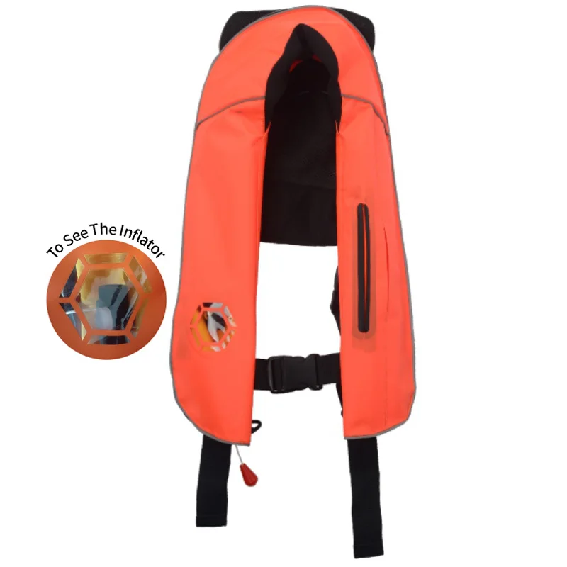 Manual Inflatable Life Jacket for Adults, Inflated Life Vest, CE MED Certified, ISO12402-3, 150N
Manual Inflatable Life Jacket for Adults, Inflated Life Vest, CE MED Certified, ISO12402-3, 150N