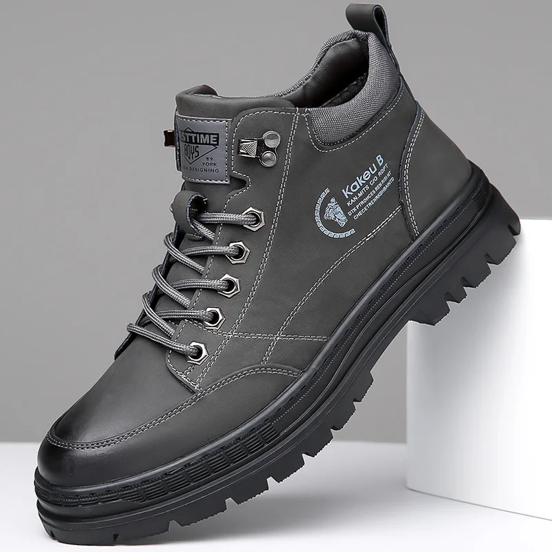 New Cotton Shoes For Men Warm Casual Leather Shoes Fashion Outdoor 2025 Autumn And Winter Plus Velvet And Thick Sole Size 38-44N
New Cotton Shoes For Men Warm Casual Leather Shoes Fashion Outdoor 2025 Autumn And Winter Plus Velvet And Thick Sole Size 38-44N
