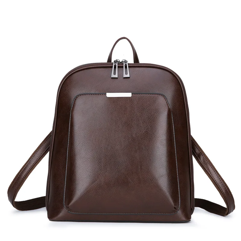 Fashion Vintage Backpack Female Brand Leather Women's Backpack Large Capacity School Bag for Girls Leisure Shoulder Bags Mochila
Fashion Vintage Backpack Female Brand Leather Women's Backpack Large Capacity School Bag for Girls Leisure Shoulder Bags Mochila