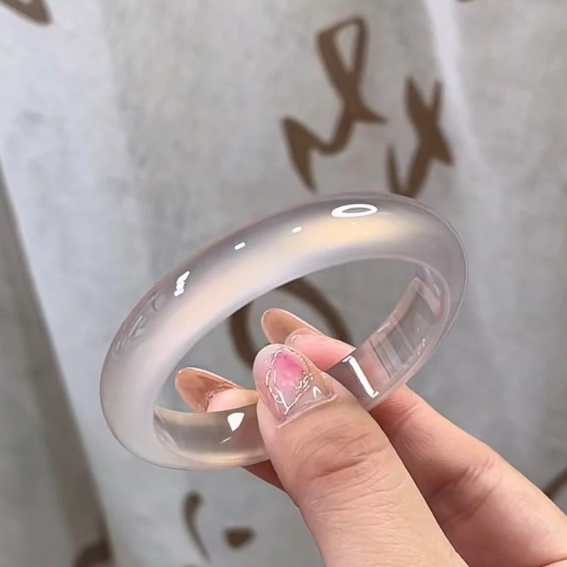 New Agate Bracelet, Women's Light Pink Purple Jade Bracelet Fashion Temperament Jewelry
New Agate Bracelet, Women's Light Pink Purple Jade Bracelet Fashion Temperament Jewelry