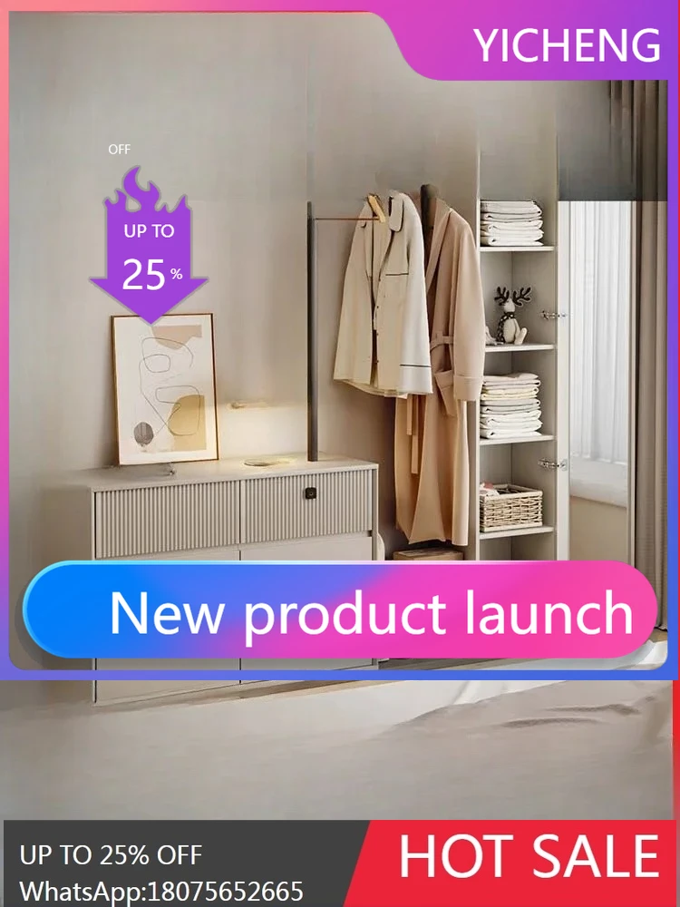 LYY bedroom coat rack integrated simple master bedroom bedside dresser full-length mirror hanger
LYY bedroom coat rack integrated simple master bedroom bedside dresser full-length mirror hanger