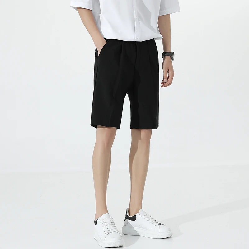 Мужские летние тонкие брюки-кюлоты свободного кроя, прямые, до середины икры, универсальные, для повседневной носки...
Мужские летние тонкие брюки-кюлоты свободного кроя, прямые, до середины икры, универсальные, для повседневной носки...