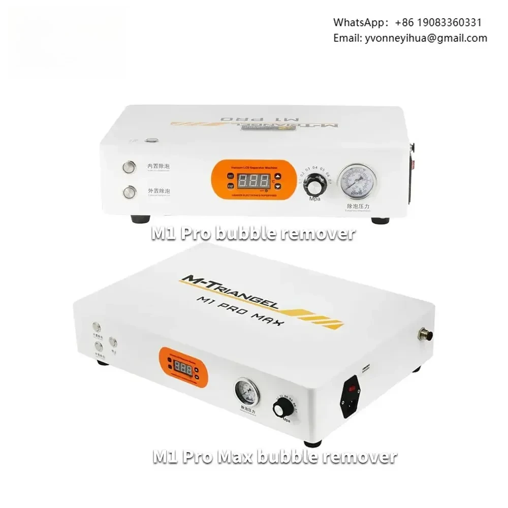 M-Triangel Below 7/14 Inches Built-in High-efficiency Compressor Bubble Remover With Pressure Regulator For LCD Phone Refurbish
M-Triangel Below 7/14 Inches Built-in High-efficiency Compressor Bubble Remover With Pressure Regulator For LCD Phone Refurbish