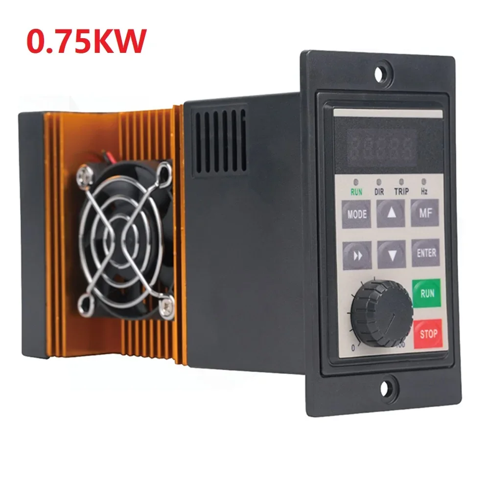 Compact Frequency Converter 0.75KW 220V Single Phase To Three Phase Variable Speed Drive With RS485 Port For Small Transmission
Compact Frequency Converter 0.75KW 220V Single Phase To Three Phase Variable Speed Drive With RS485 Port For Small Transmission