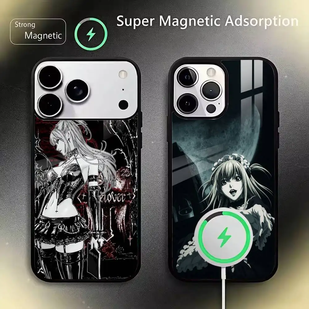 Misa Amane -Death N-Note Wireless charging phone case compatible with iPhone 17/16/15/14/13/12/11
Misa Amane -Death N-Note Wireless charging phone case compatible with iPhone 17/16/15/14/13/12/11