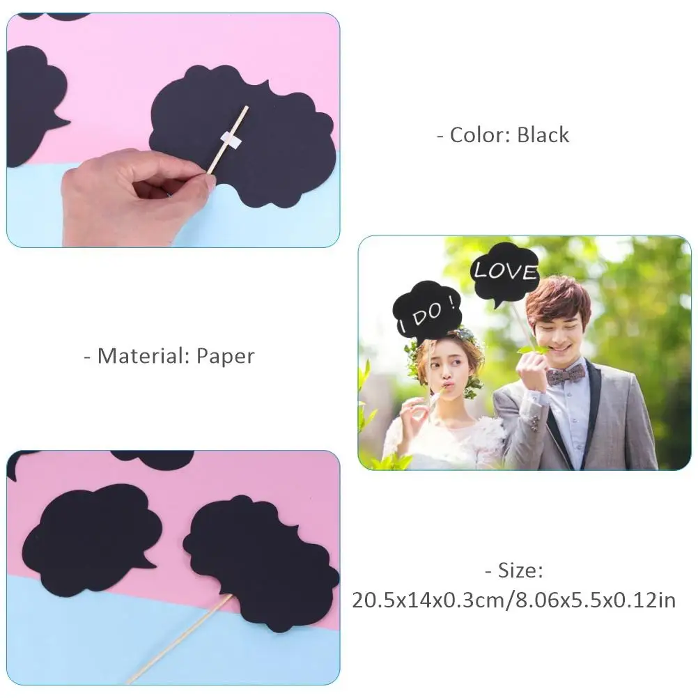 30 Pcs Blackboard Chalk Props Lightweight Wedding Birthday Party Favors Gifts H held Photo Accessories
30 Pcs Blackboard Chalk Props Lightweight Wedding Birthday Party Favors Gifts H held Photo Accessories