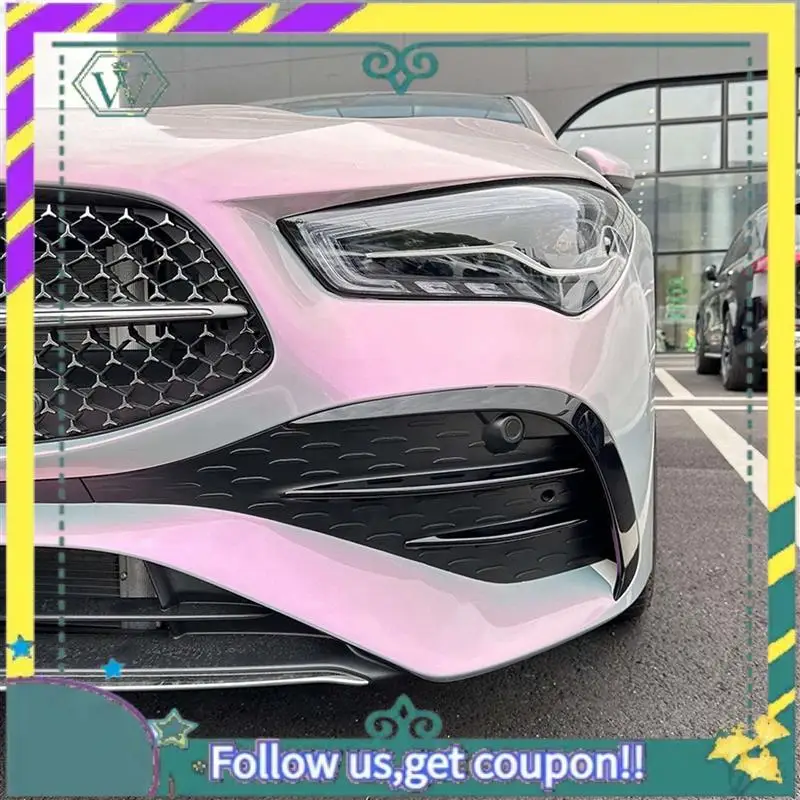 Upgraded Car Front Fog Lights Trim Strips Bumper Lip Splitter Spoiler For Mercedes Benz CLA Class C118 X118 2023+
Upgraded Car Front Fog Lights Trim Strips Bumper Lip Splitter Spoiler For Mercedes Benz CLA Class C118 X118 2023+
