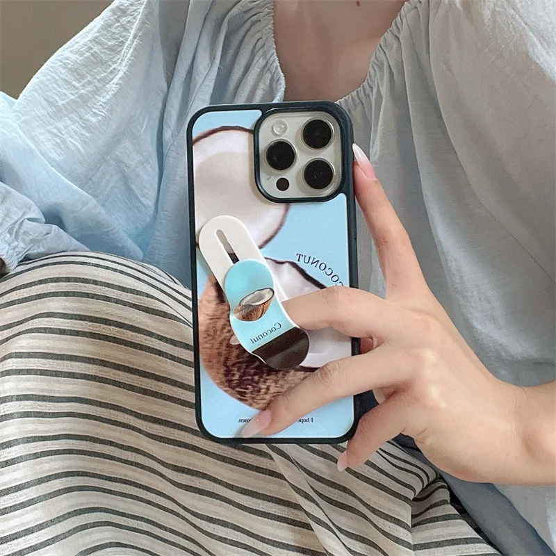 Fashion Cute Coconut Phone Case For iPhone 16 Pro 15 14 13 Pro Max Cover with Woundplast Stand Holder Cases for Apple 16Pro Capa
Fashion Cute Coconut Phone Case For iPhone 16 Pro 15 14 13 Pro Max Cover with Woundplast Stand Holder Cases for Apple 16Pro Capa