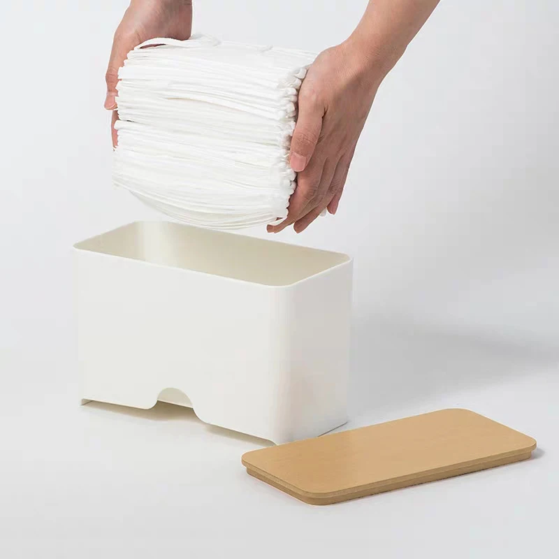 Mouth Mask Organizer Storage Box Household Desktop Wooden Cover Storage Rack Dustproof Mask Container Masks Tissues Storage Box
Mouth Mask Organizer Storage Box Household Desktop Wooden Cover Storage Rack Dustproof Mask Container Masks Tissues Storage Box