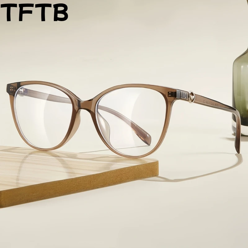 TFTB Women's Retro Oval Cat Eye Glasses Fashion Trend TR90 Wide-rim Design Small Size Optical Prescription Eyeglasses Frame 2232 
TFTB Women's Retro Oval Cat Eye Glasses Fashion Trend TR90 Wide-rim Design Small Size Optical Prescription Eyeglasses Frame 2232