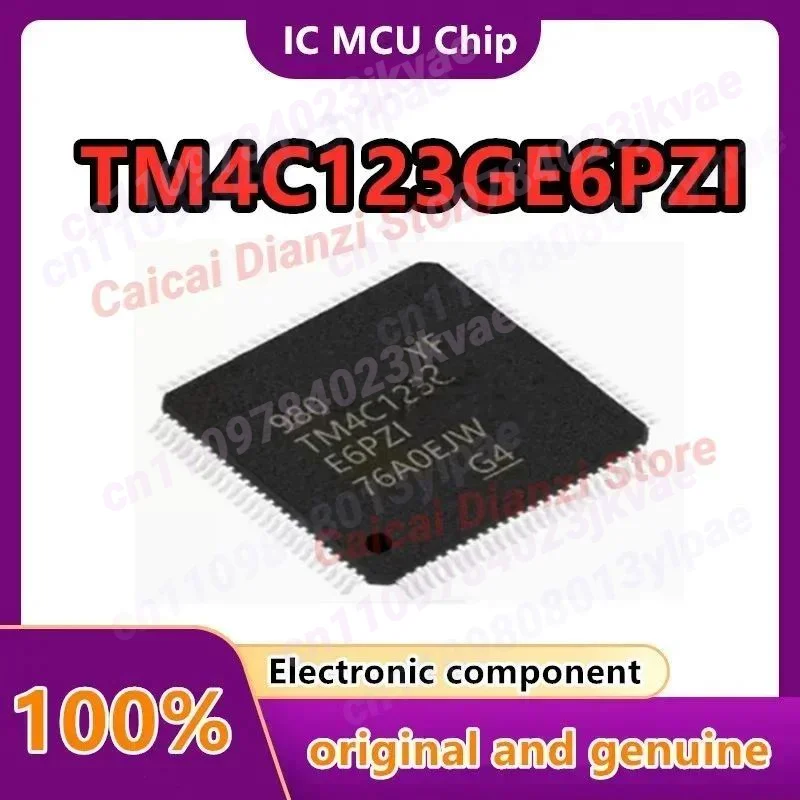 TM4C123GE6PZI TM4C123G IC MCU 32BIT 128KB FLASH 100LQFP 1pcs/lot
TM4C123GE6PZI TM4C123G IC MCU 32BIT 128KB FLASH 100LQFP 1pcs/lot