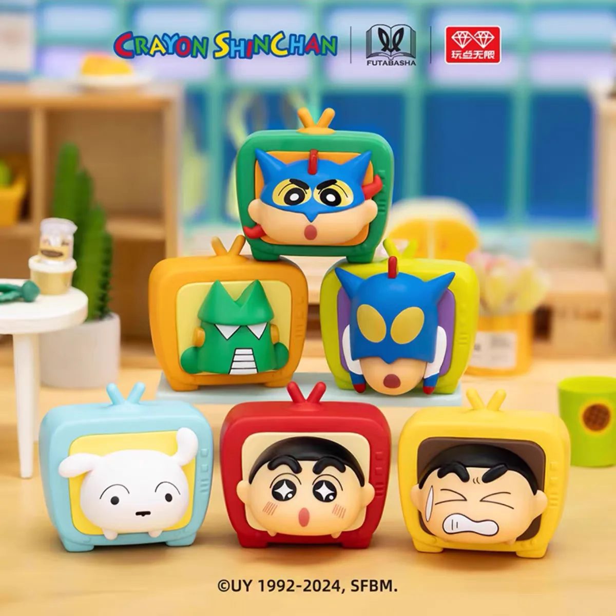 Genuine Spot Crayon Shin-Chan Tv Stacked Music Refrigerator Blind Bag Cute Blind Box Trend Toy Ornaments Birthday Gift.
Genuine Spot Crayon Shin-Chan Tv Stacked Music Refrigerator Blind Bag Cute Blind Box Trend Toy Ornaments Birthday Gift.
