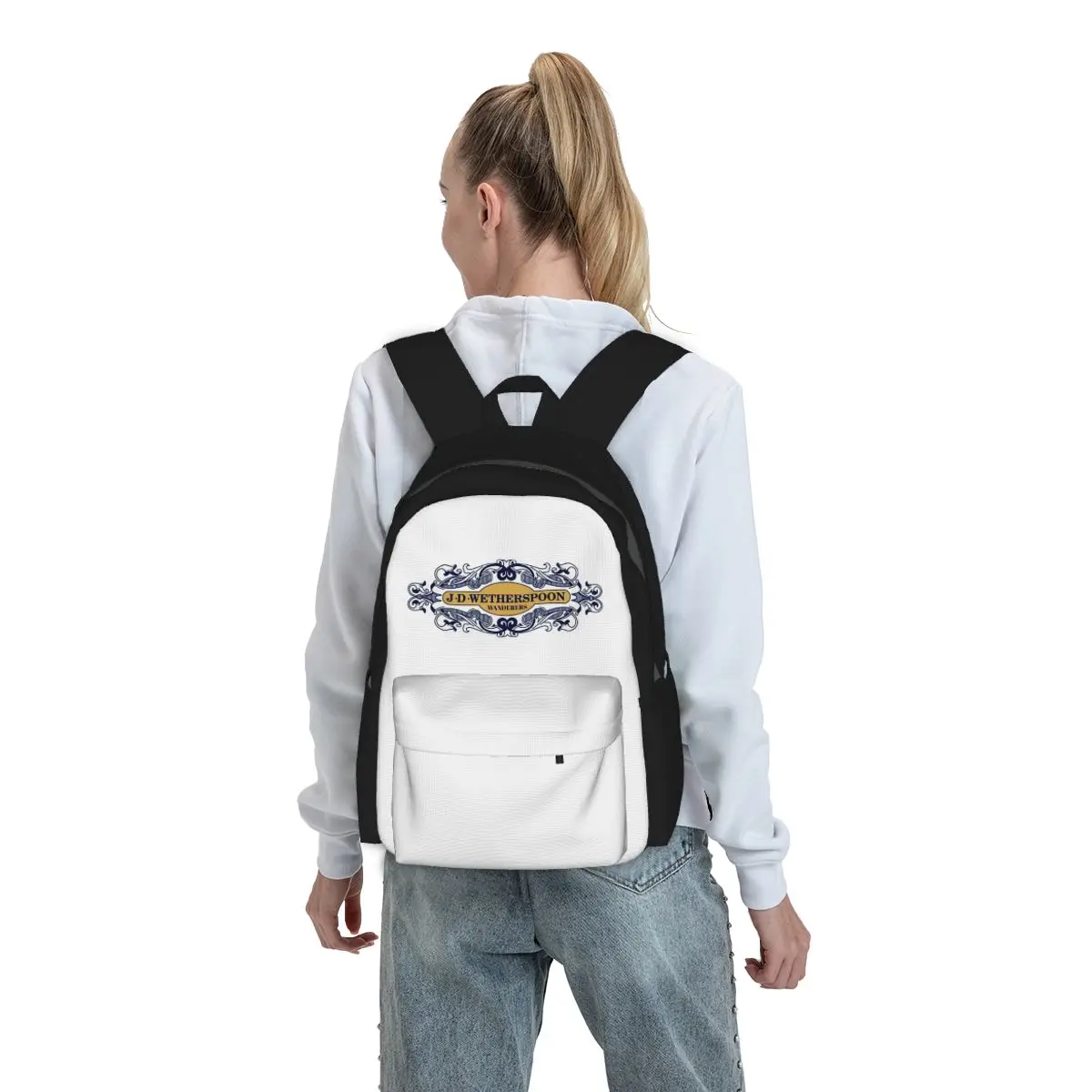 Wetherspoon Wanderers Shirt Backpack Boys Girls BookBag Children School Bag Laptop Shoulder Bags for Men Women
Wetherspoon Wanderers Shirt Backpack Boys Girls BookBag Children School Bag Laptop Shoulder Bags for Men Women