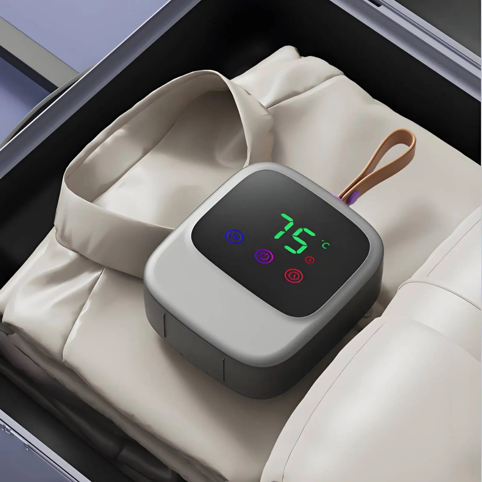 Travel Clothes Dryer Space Saving Compact Foldable Dryer Laundry Appliance Fast Drying Adjustable Timer for Students, Small Room
Travel Clothes Dryer Space Saving Compact Foldable Dryer Laundry Appliance Fast Drying Adjustable Timer for Students, Small Room