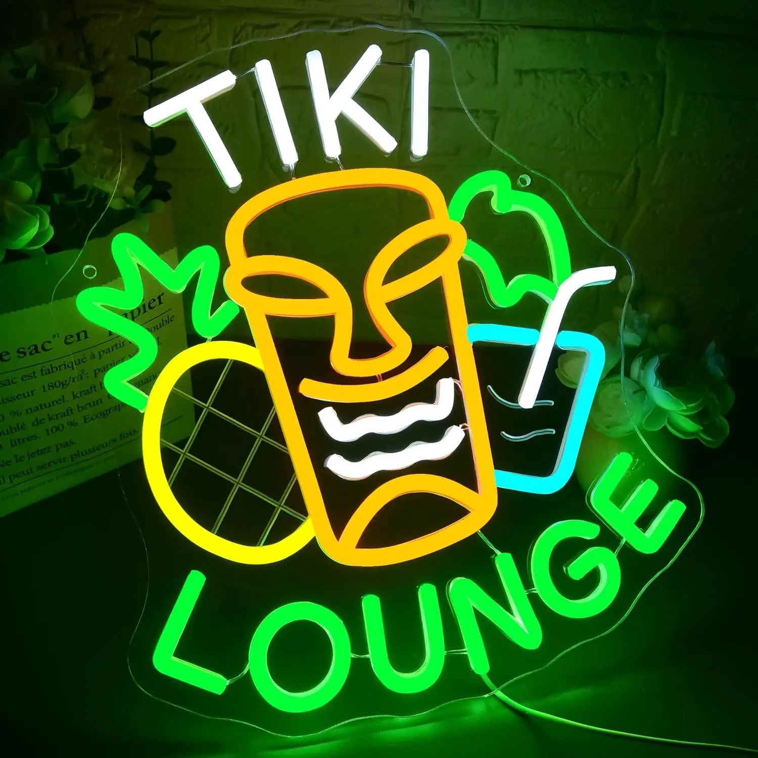 Tiki Lounge Led Неоновая Вывеска с регулируемой яркостью Световая Вывеска Настенный Декор для Человека Пещера Пива Домашний Бар Магазин Пляжная Вечеринка Спальня Рождество
Tiki Lounge Led Неоновая Вывеска с регулируемой яркостью Световая Вывеска Настенный Декор для Человека Пещера Пива Домашний Бар Магазин Пляжная Вечеринка Спальня Рождество