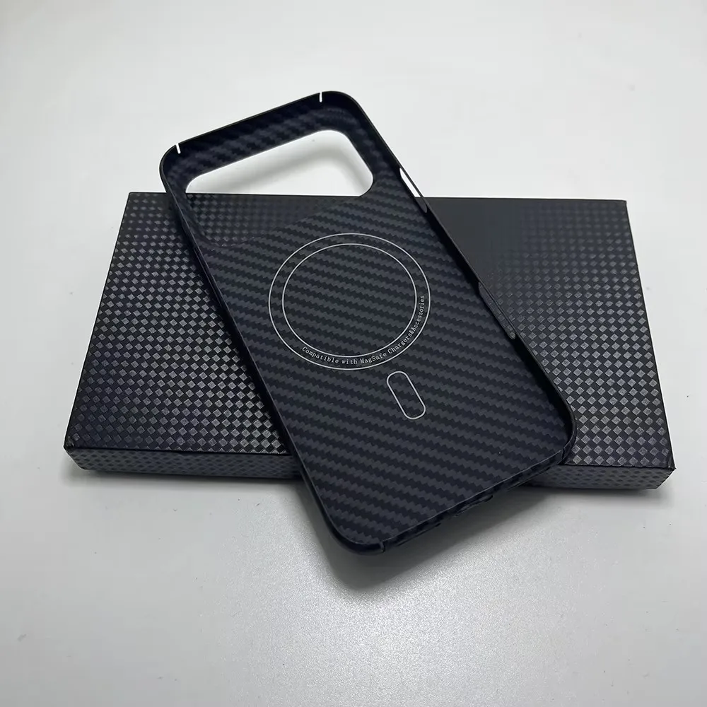 Real carbon fiber for magsafe magnetic for iphone 17 pro max case Aramid fiber Full Coverage cover for iphone 17 pro carbon case
Real carbon fiber for magsafe magnetic for iphone 17 pro max case Aramid fiber Full Coverage cover for iphone 17 pro carbon case