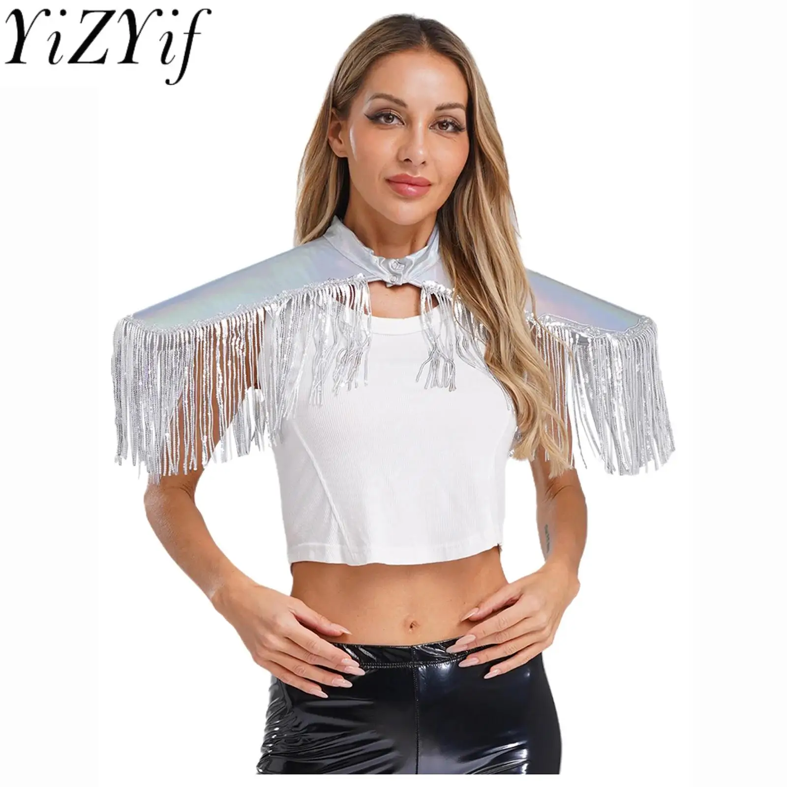 Adult Unisex Fringe Shoulder Pads Tassels Armor Vest for Emperor King Halloween Party Performance Role Play Costume Accessories
Adult Unisex Fringe Shoulder Pads Tassels Armor Vest for Emperor King Halloween Party Performance Role Play Costume Accessories