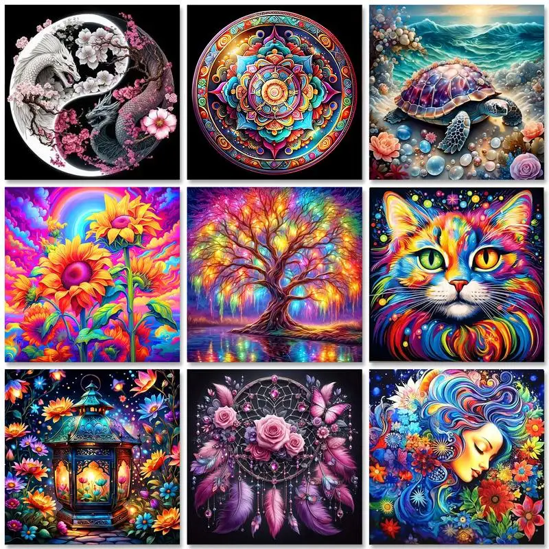 SDOYUNO Full Diamond Painting Turtle New Arrivals 2024 Diamond Mosaic Animal Home Decor Rhinestone Pictures
SDOYUNO Full Diamond Painting Turtle New Arrivals 2024 Diamond Mosaic Animal Home Decor Rhinestone Pictures